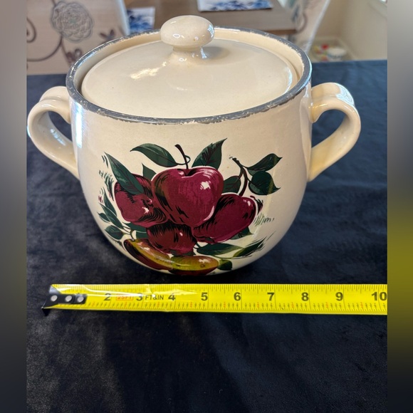 Vintage Home And Garden Party Ltd. Stoneware Bean Pot - Picture 12 of 12